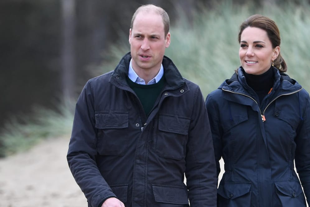 Prinz William und Herzogin Kate: Am Dienstag statteten sie Harry, Meghan und Archie einen Besuch ab.