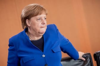 Eine Zukunft auf einem EU-Posten? Bundeskanzlerin Angela Merkel im Kanzleramt.