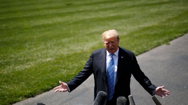 US-Präsident Trump: "Ich bin sicher, dass der Iran bald reden will.
