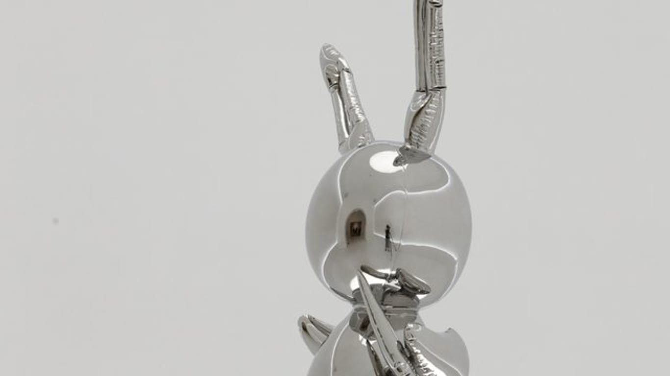 Teurer Hase: 91 Millionen Dollar war einem Sammler die Skulptur "Rabbit" von Jeff Koons wert.