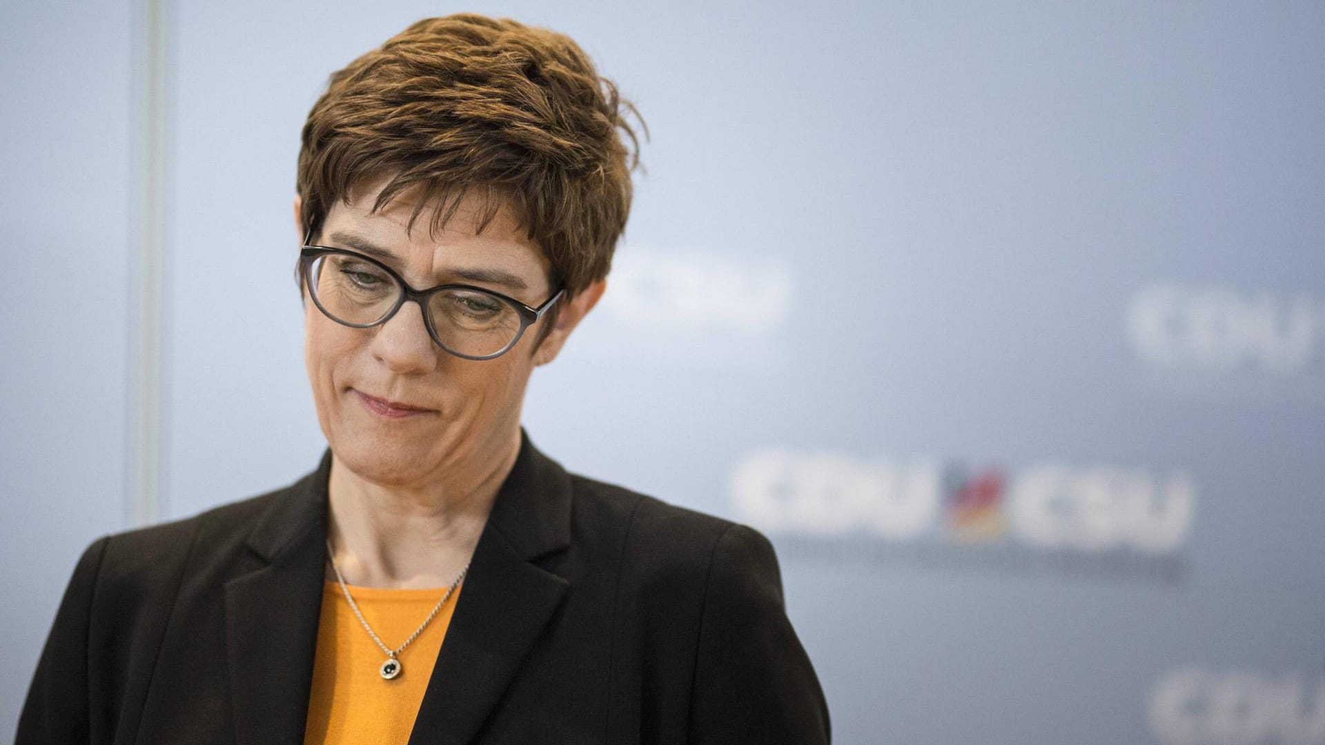 Annegret Kramp-Karrenbauer: Bereits in der letzten Woche musste sie einen Termin absagen.