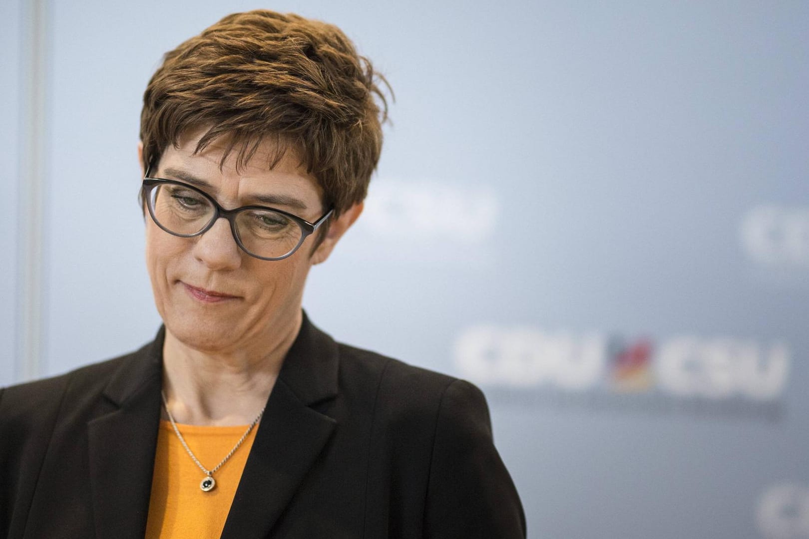 Annegret Kramp-Karrenbauer: Bereits in der letzten Woche musste sie einen Termin absagen.