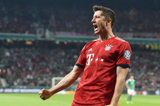 Bayern-Stürmer Robert Lewandowski erzielte in dieser Bundesligasaison bisher 22 Tore.