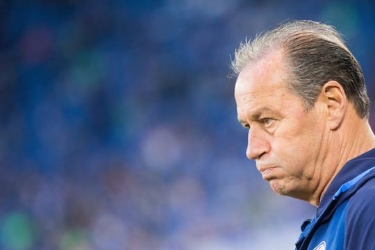Noch ein Spiel für den FC Schalke 04: Trainer Huub Stevens.