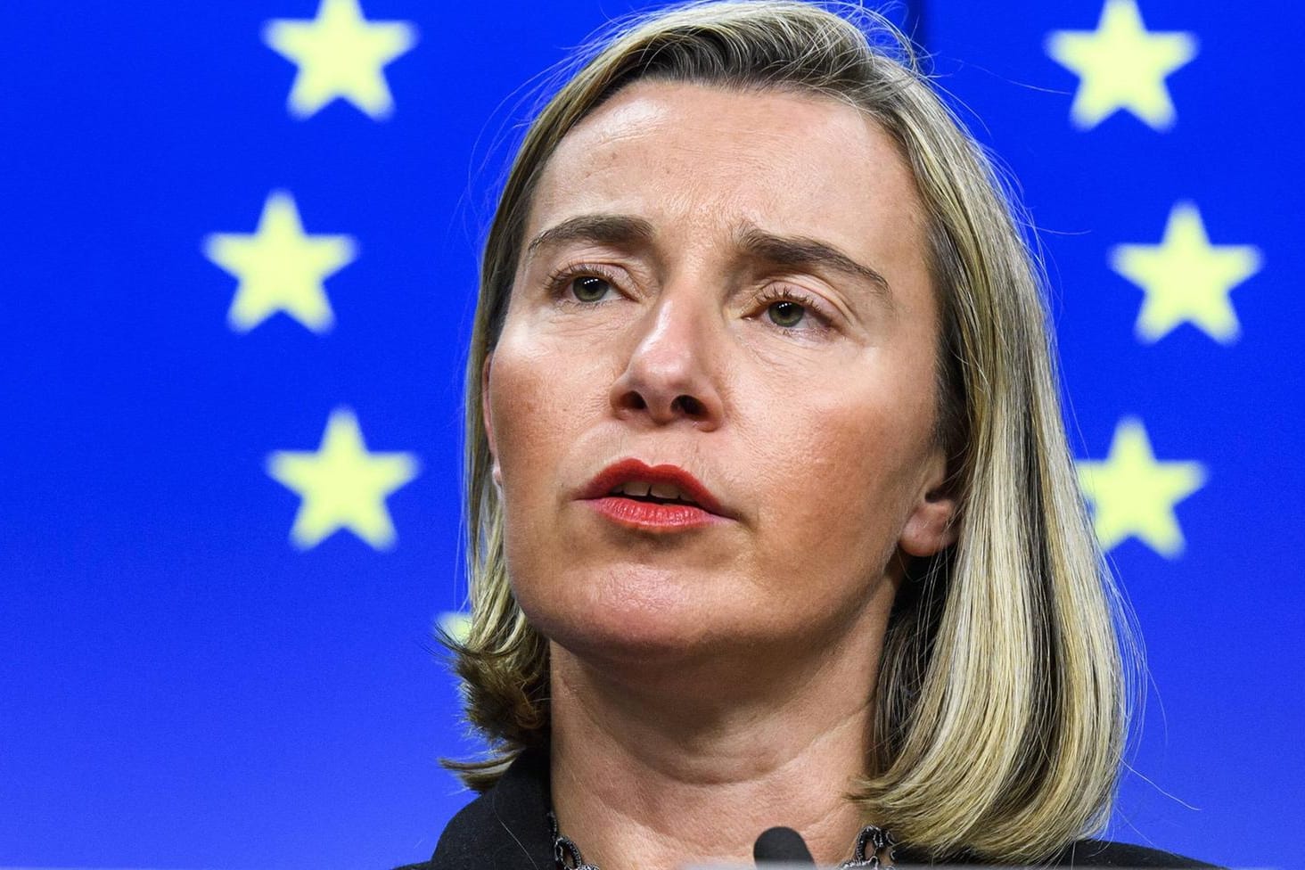 Federica Mogherini: Die EU-Außenbeauftragte steht hinter den Forderungen, die in dem Brief transparent gemacht werden.