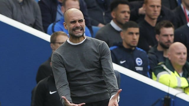 Vertraut der ManCity-Führung: Coach Pep Guardiola.
