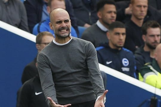 Vertraut der ManCity-Führung: Coach Pep Guardiola.