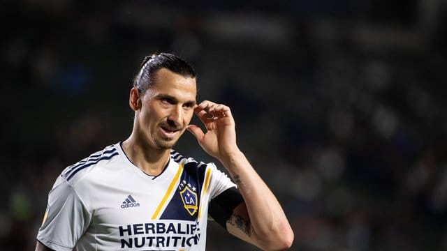 Zlatan Ibrahimovic von LA Galaxy wurde von der MLS für zwei Spiele gesperrt.