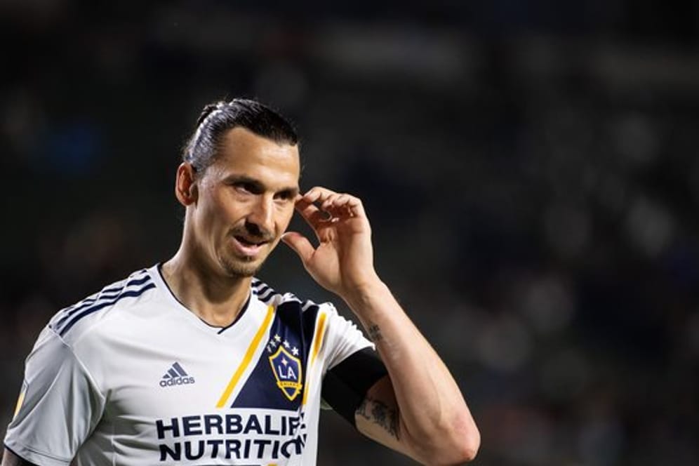 Zlatan Ibrahimovic von LA Galaxy wurde von der MLS für zwei Spiele gesperrt.