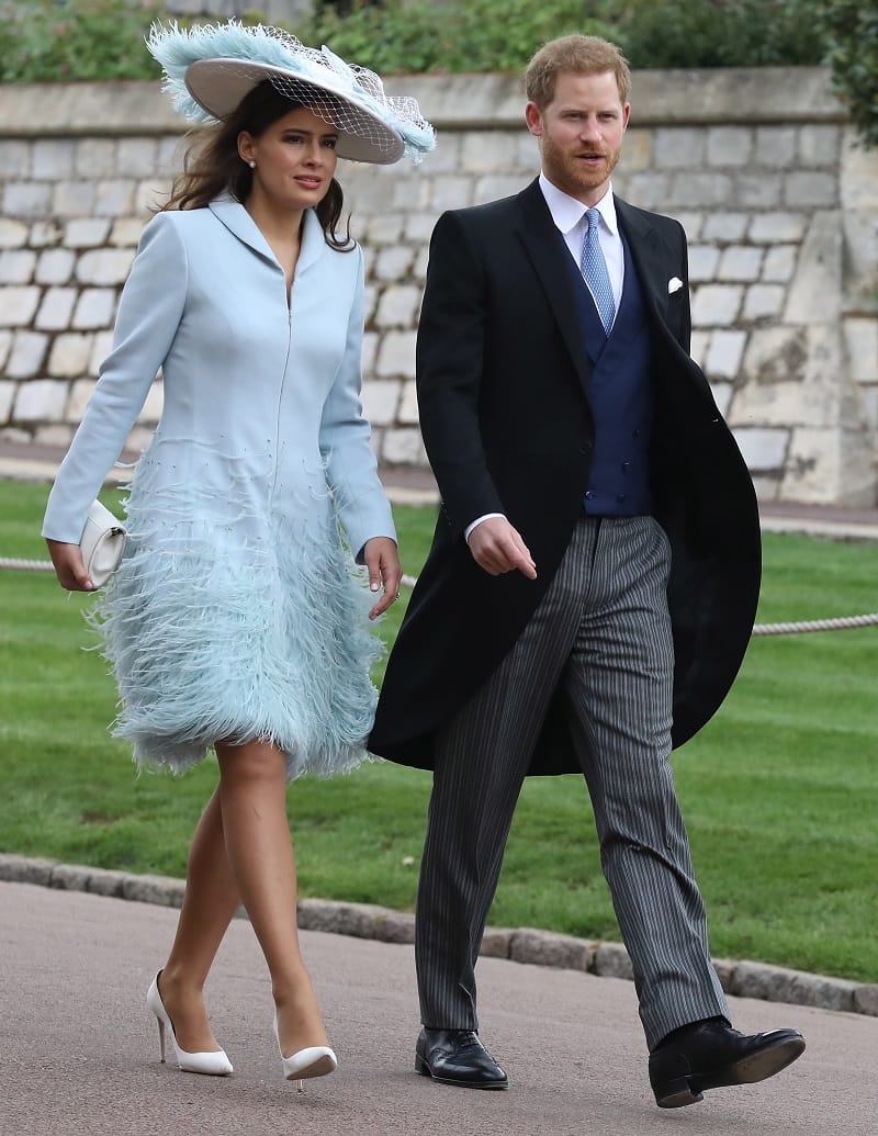 Prinz Harry kam zur Hochzeit seiner Cousine – an der Seite von Gabriellas Schwägerin Sophie.