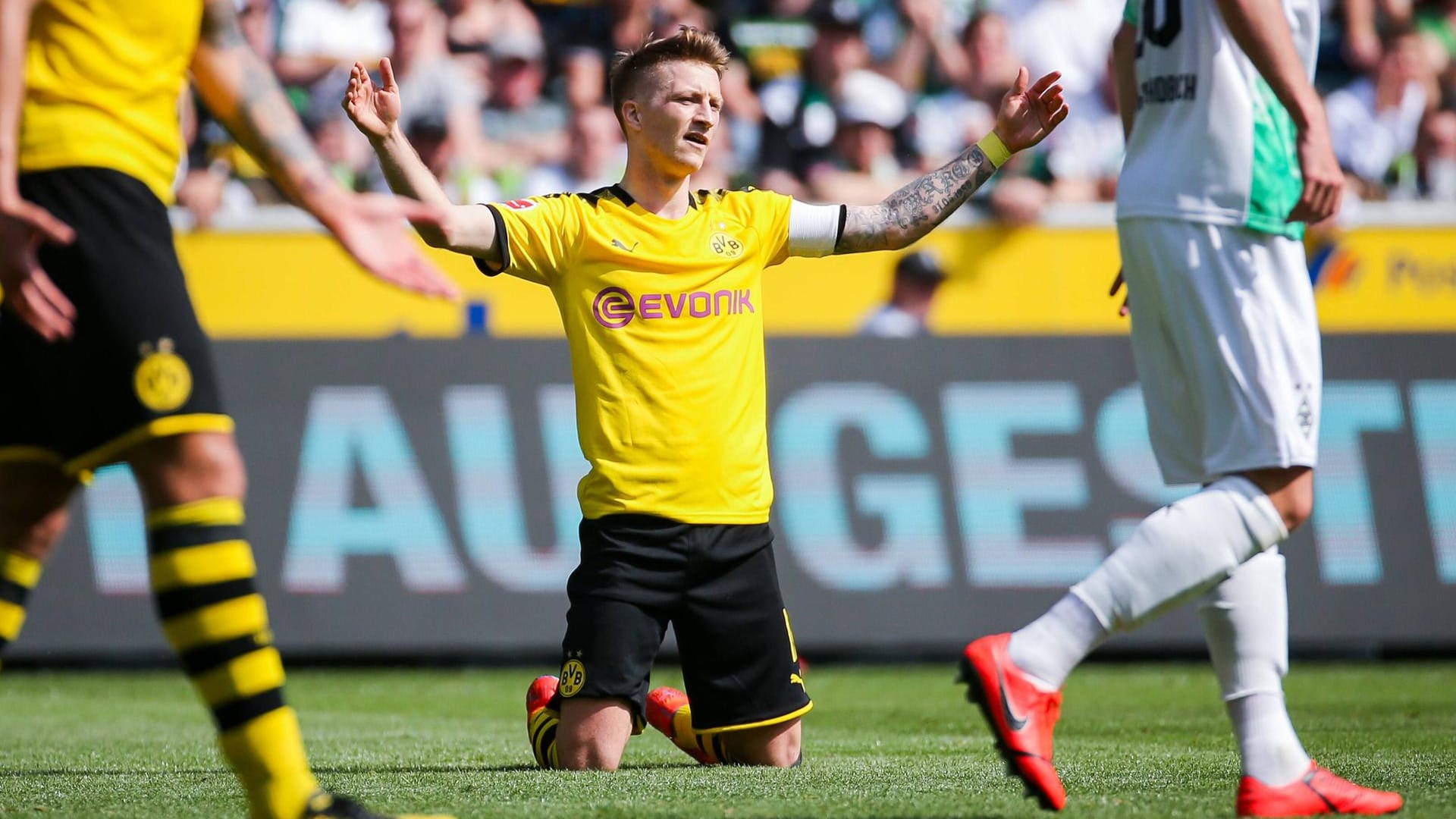 Verzweifelte trotz Sieg: BVB-Star Marco Reus.