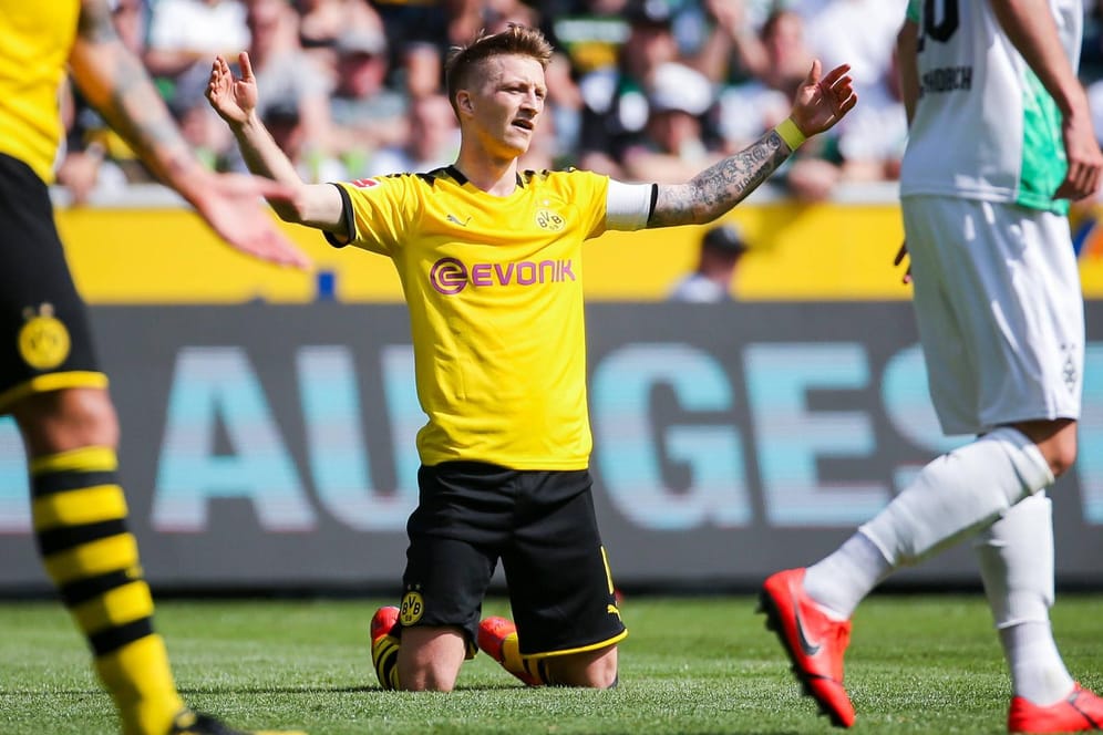 Verzweifelte trotz Sieg: BVB-Star Marco Reus.
