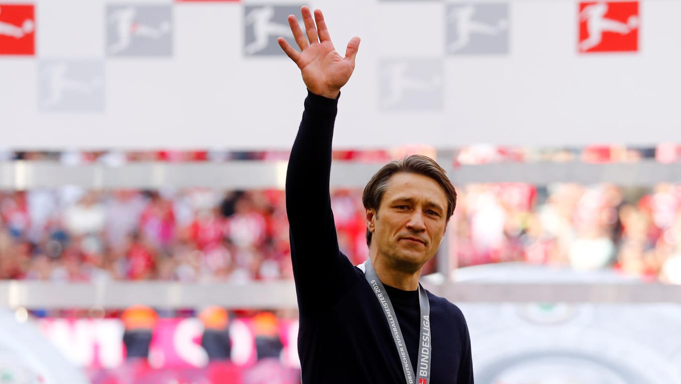 Klare Meinung zu seiner Zukunft: Bayern-Trainer Niko Kovac nach dem letzten Saisonspiel gegen Frankfurt.
