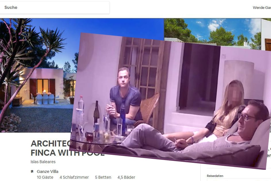 Auf Buchungsplattformen im Netz ist die Villa zu finden, in der der österreichische Vize-Kanzler Heinz-Chrsitian Strache in die Falle gelockt worden war.