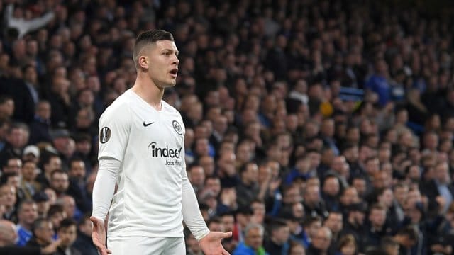 Heiß begehrt in Europa: Eintracht-Torjäger Luka Jovic.
