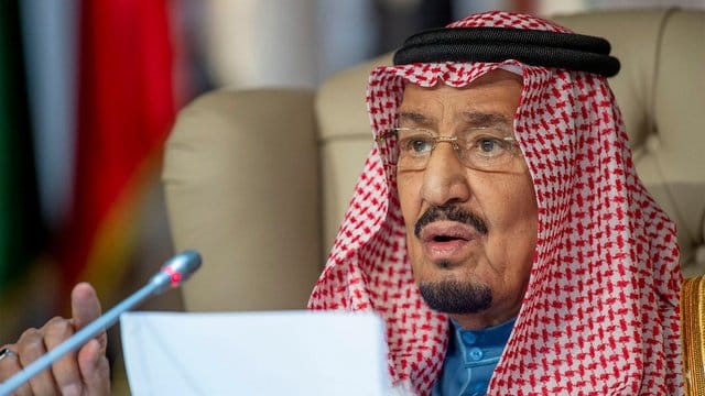 Der saudische König Salman bin Abdulaziz Al Saud Ende März bei einem Gipfel der Arabischen Liga in Tunis. Der saudische König Salman bin Abdulaziz Al Saud Ende März bei einem Gipfel der Arabischen Liga in Tunis.