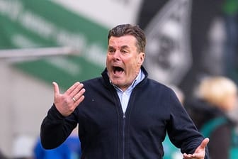 Gladbachs Coach Dieter Hecking beschwert sich über den Umgang mit Trainern in der Bundesliga.