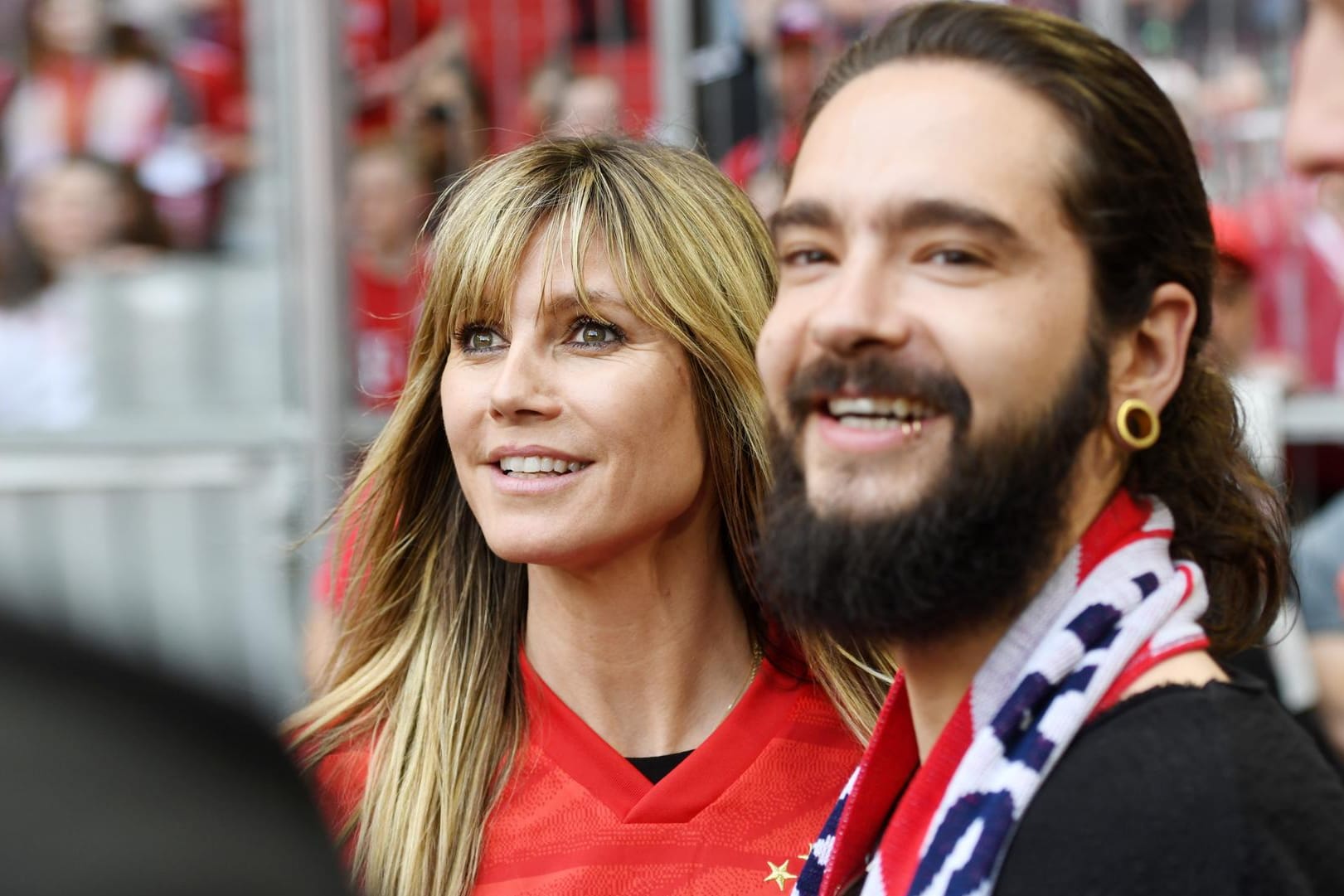 Heidi Klum: Das Model durfte nicht mit den Spielern feiern.