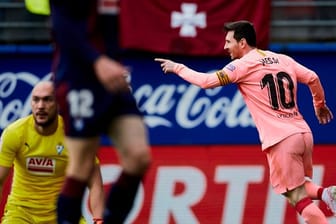 Zwei Tore von Messi reichten dem FC Barcelona nicht zum Sieg in Eibar.