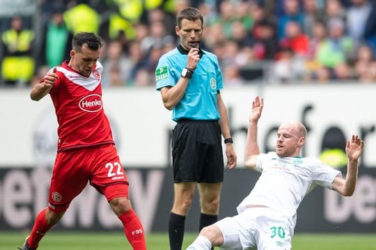 Kevin Stöger (l) wird Fortuna länger fehlen.