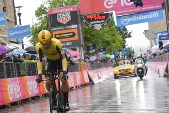 Primoz Roglic gewann das Einzelzeitfahren der 9.