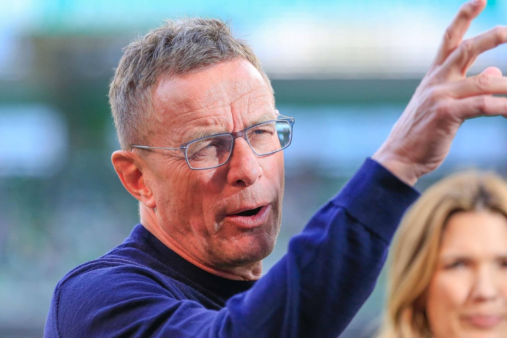Ralf Rangnick gibt sein Traineramt bei RB zum Saisonende auf.