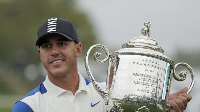 Brooks Koepka gewann erneut die PGA Championship.