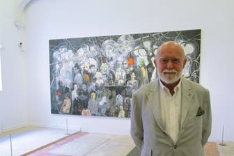 Roberto Polo, kubanisch-amerikanischer Kunstliebhaber und ehemaliger Brüsseler Galerist, im neuen Museum in Toledo.