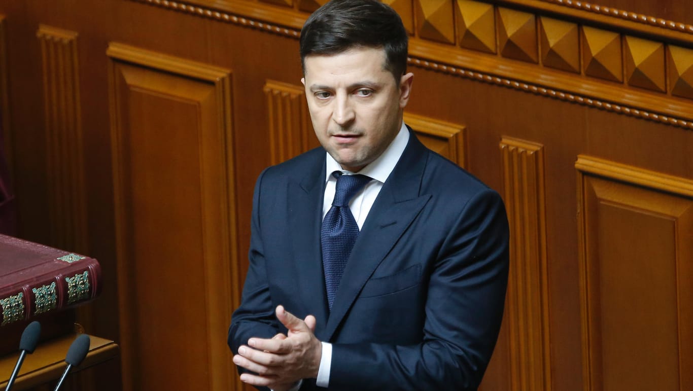 Der neue ukrainische Präsident Wolodymyr Selenskyj.