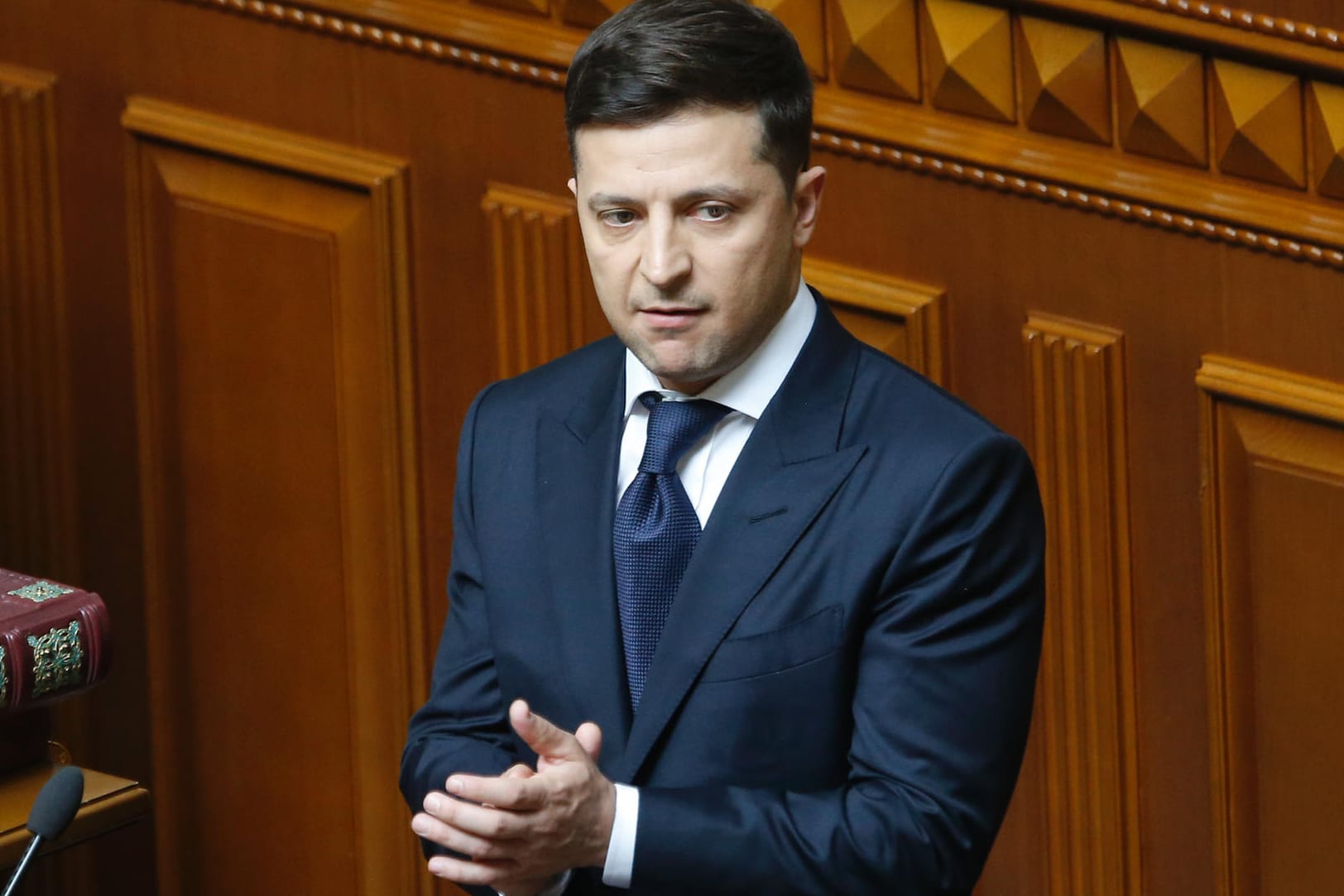 Der neue ukrainische Präsident Wolodymyr Selenskyj.