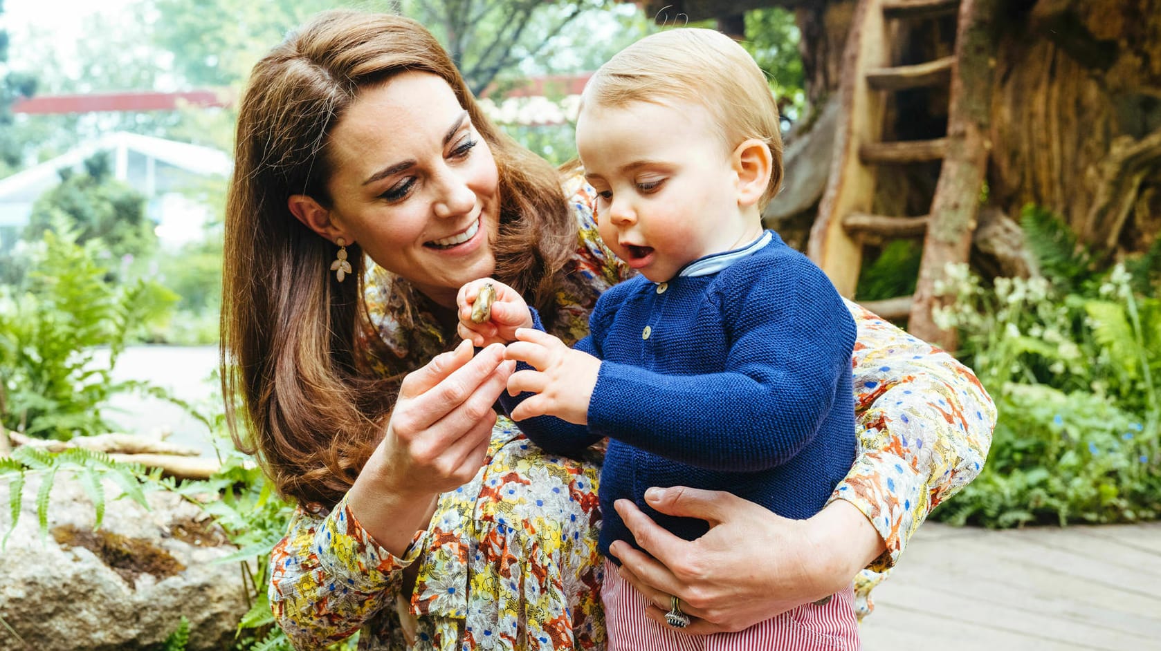 Familienausflug der Royals: Gemeinsam besuchten sie die Blumenshow in Chelsea.