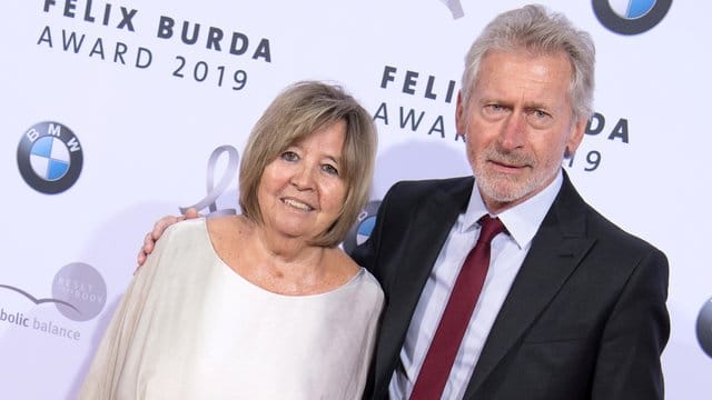 Paul Breitner und Ehefrau Hildegard bei der Verleihung des Felix Burda Awards.