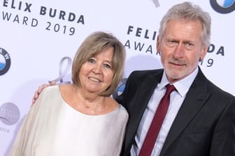 Paul Breitner und Ehefrau Hildegard bei der Verleihung des Felix Burda Awards.