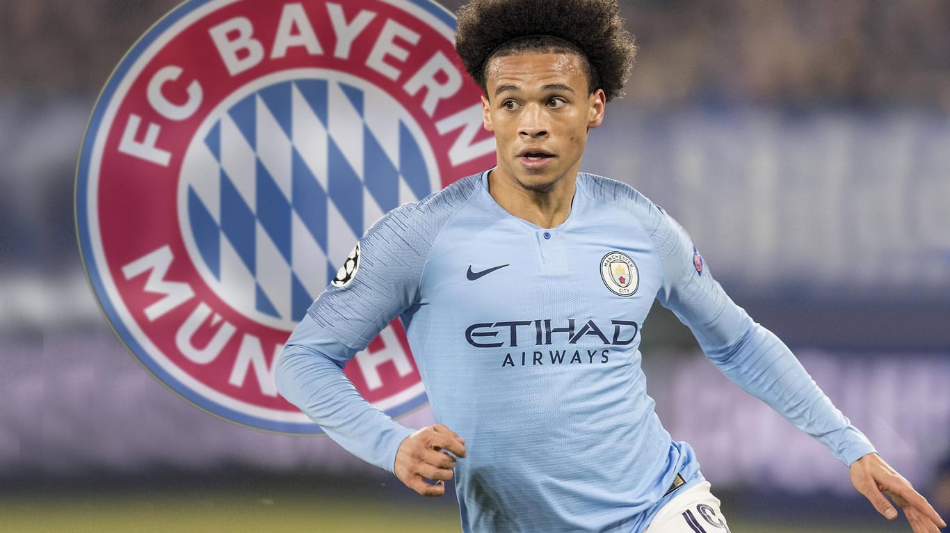 ManCity-Star Leroy Sané: Der Nationalspieler wird mit dem FC Bayern in Verbindung gebracht.