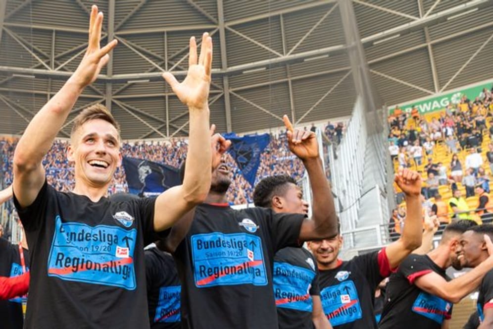 Der SC Paderborn spielt in der kommenden Saison wieder in der Fußball-Bundesliga.