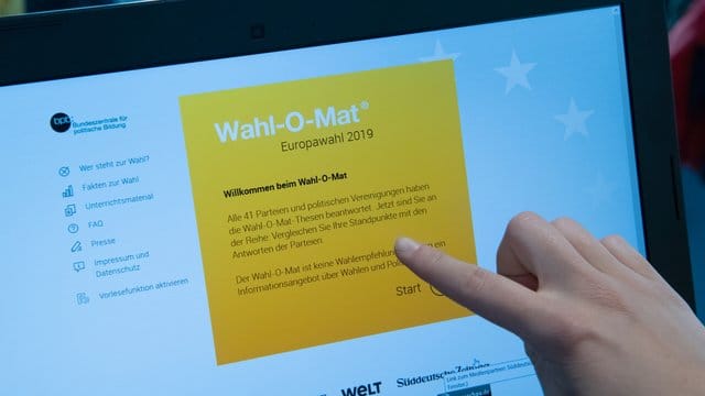 Die Partei Volt Deutschland hat erreicht, dass der Wahl-O-Mat zur Europawahl vorerst auf Eis gelegt werden muss.