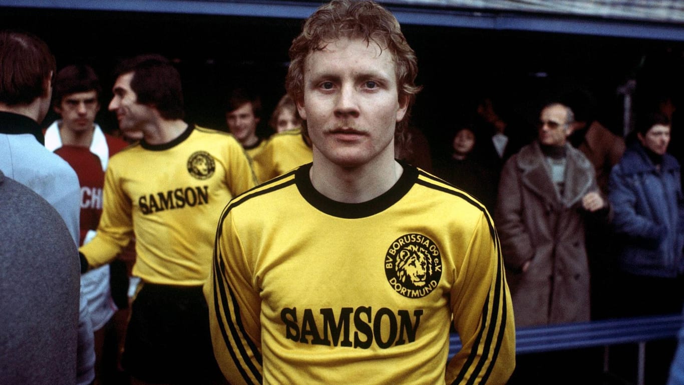 Klub-Ikone: Manfred Burgsmüller spielte von 1976 bis 1983 für Borussia Dortmund.