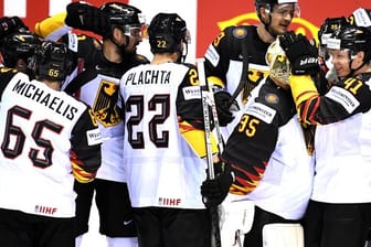 Deutschlands Eishockey-Nationalmannschaft trifft zum Abschluss der Vorrunde auf Finnland.