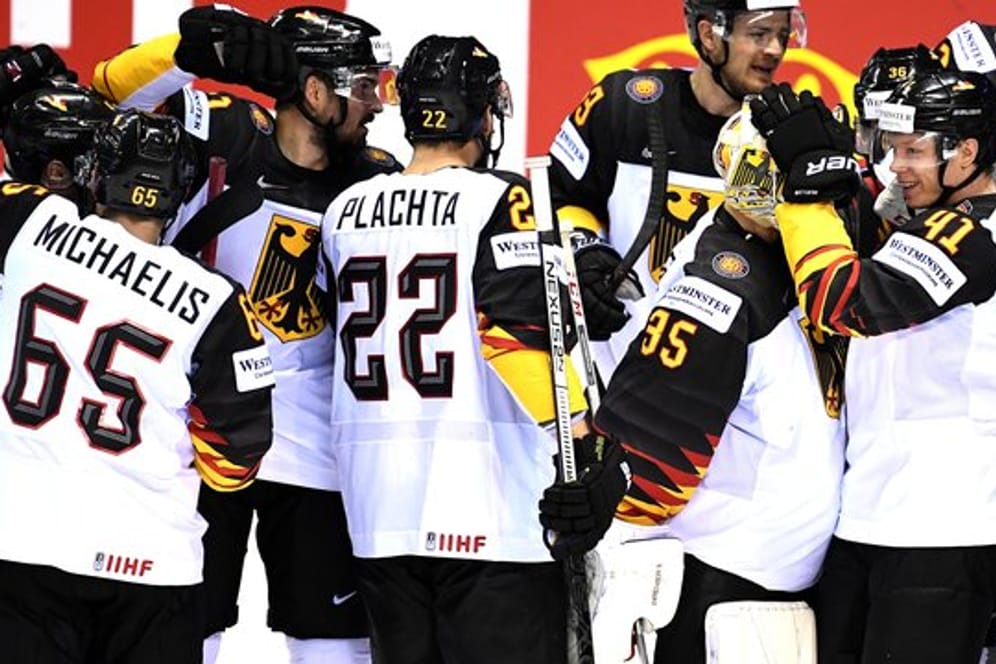 Deutschlands Eishockey-Nationalmannschaft trifft zum Abschluss der Vorrunde auf Finnland.