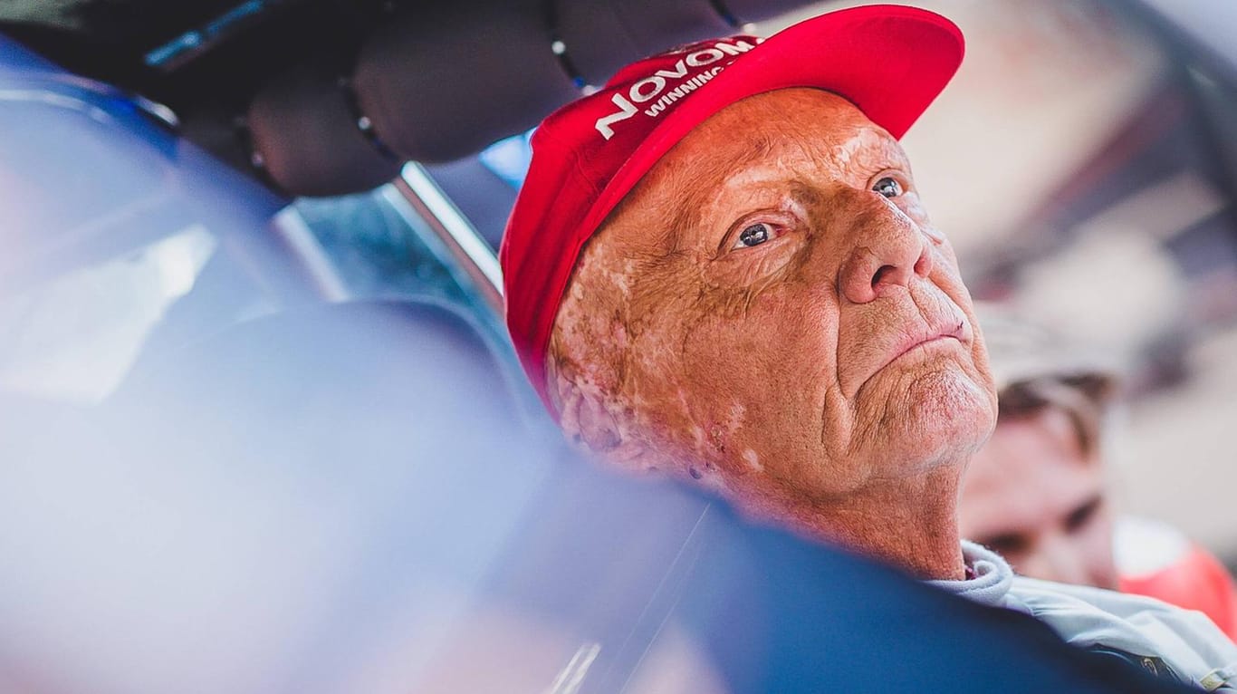 Niki Lauda beim Großen Preis von Österreich 2018: Der frühere Formel-1-Rennfahrer ist gestorben.