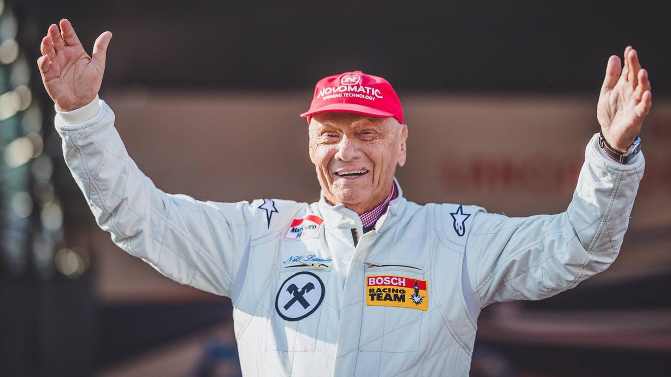 Niki Lauda beim GP von Österreich 2018: Die Sportwelt trauert um die Formel-1-Legende.