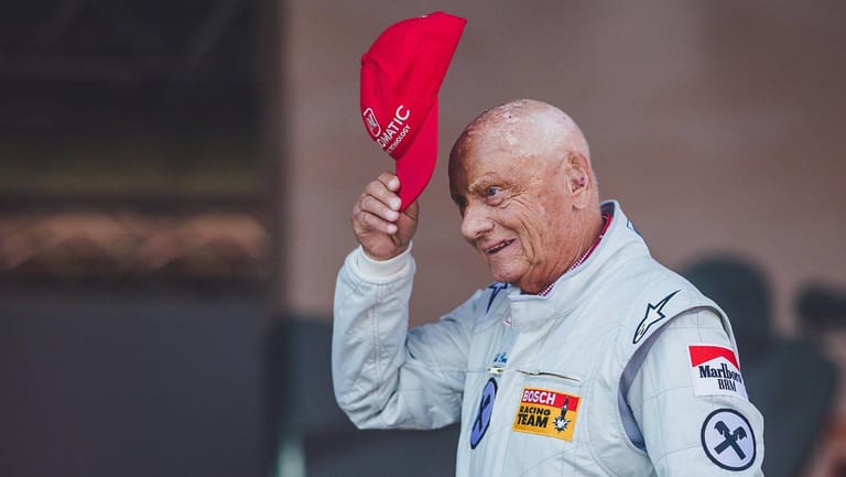 Niki Lauda beim GP von Österreich 2018: Die Sportwelt trauert um die Formel-1-Legende.