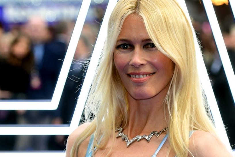 Claudia Schiffer: Die Premiere von "Rocketman" in London ließ sich das Model nicht entgehen.