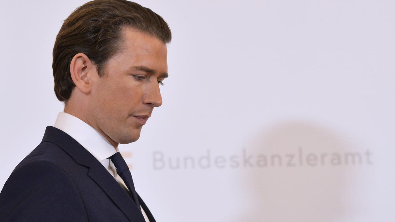 Österreichs Bundeskanzler Sebastian Kurz (ÖVP): Erfolgreiches Misstrauensvotum im Zuge der Strache-Affäre.