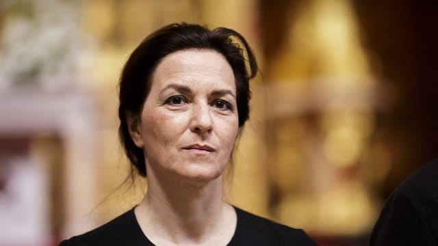 Martina Gedeck im Berliner Dom.
