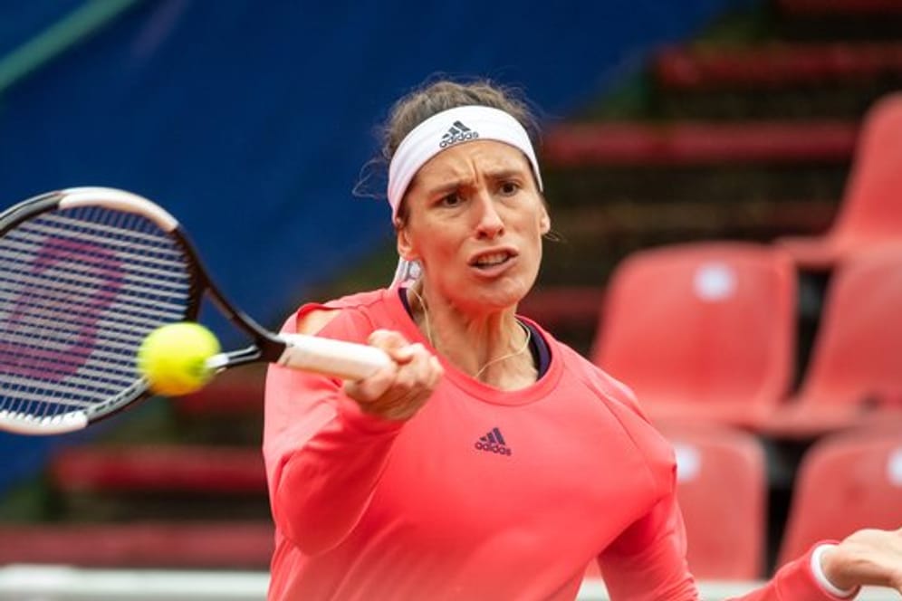 Andrea Petkovic gewann ihr Auftaktspiel in Nürnberg.