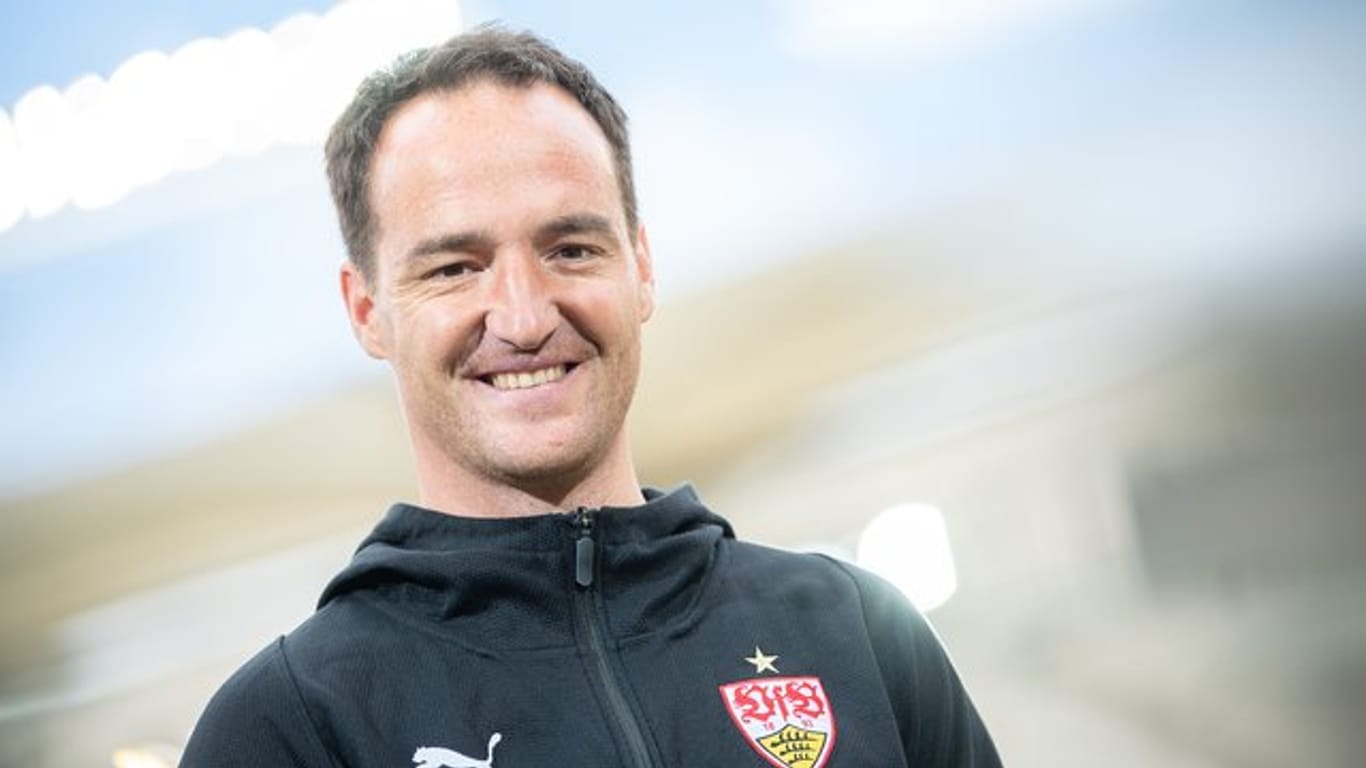 Stuttgarts Trainer Nico Willig steht im Relegations-Hinspiel gegen den 1.
