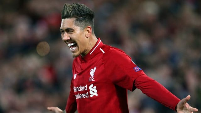 Roberto Firmino darf auf einen Einsatz im Champions-League-Finale hoffen. Roberto Firmino darf auf einen Einsatz im Champions-League-Finale hoffen.
