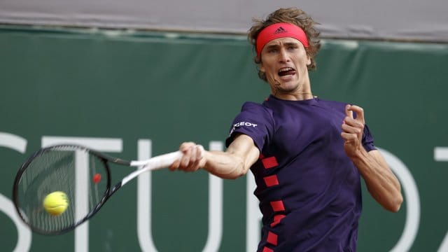 Alexander Zverev erreichte das Viertelfinale in Genf.