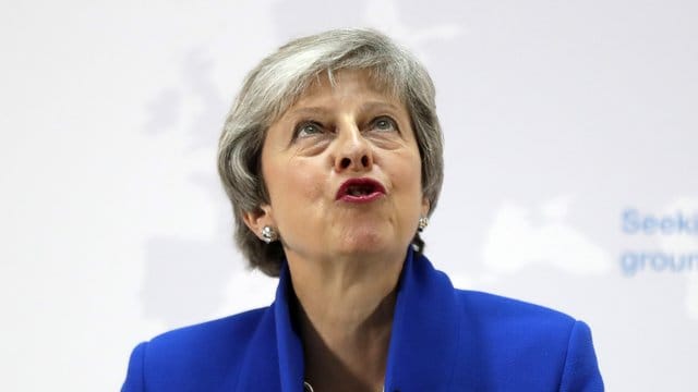 Premierministerin Theresa May war mit dem Brexit-Abkommen bereits drei Mal bei Abstimmungen im britischen Parlament gescheitert.